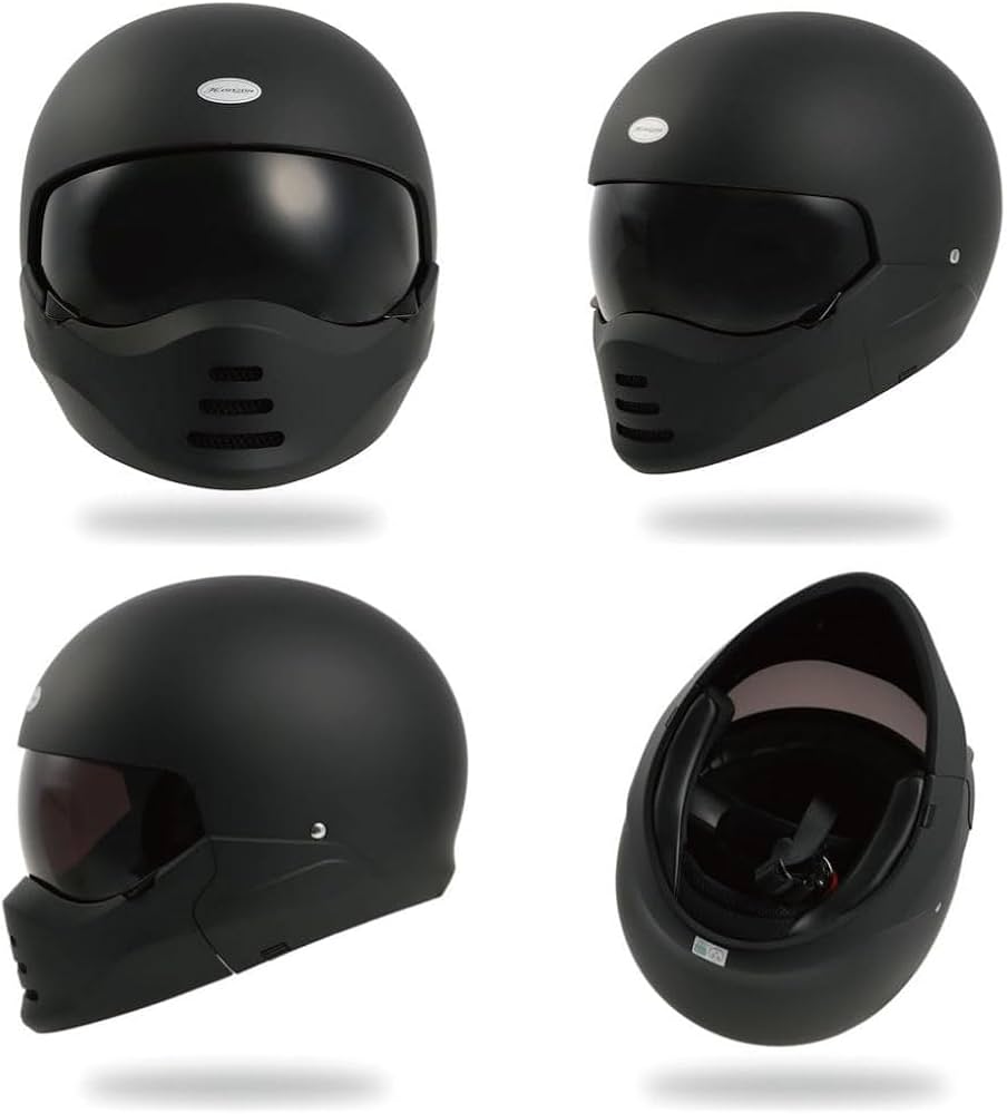 Amazon.co.jp: フルフェイスへルメット HORIZON HELMETS マット